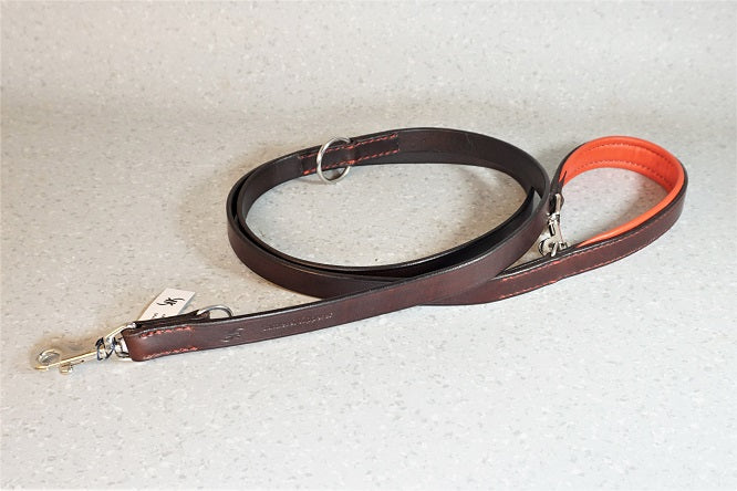 Hundeleine BASIC verstellbar in Dark Brown