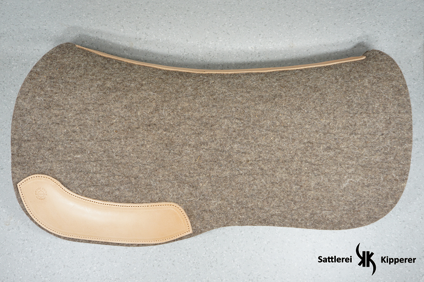 Wollfilzpad, Allround-Pad eckig, Grau
