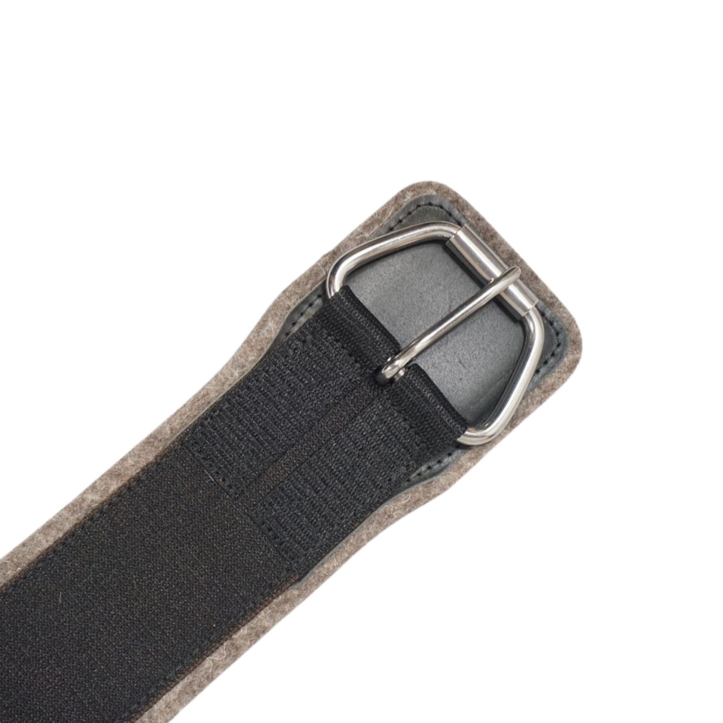 Sattelgurt, western aus Wollfilz, Black