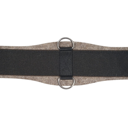 Sattelgurt, western aus Wollfilz, Black