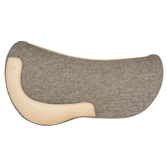 Wollfilzpad, Allround-Pad rund, Grau