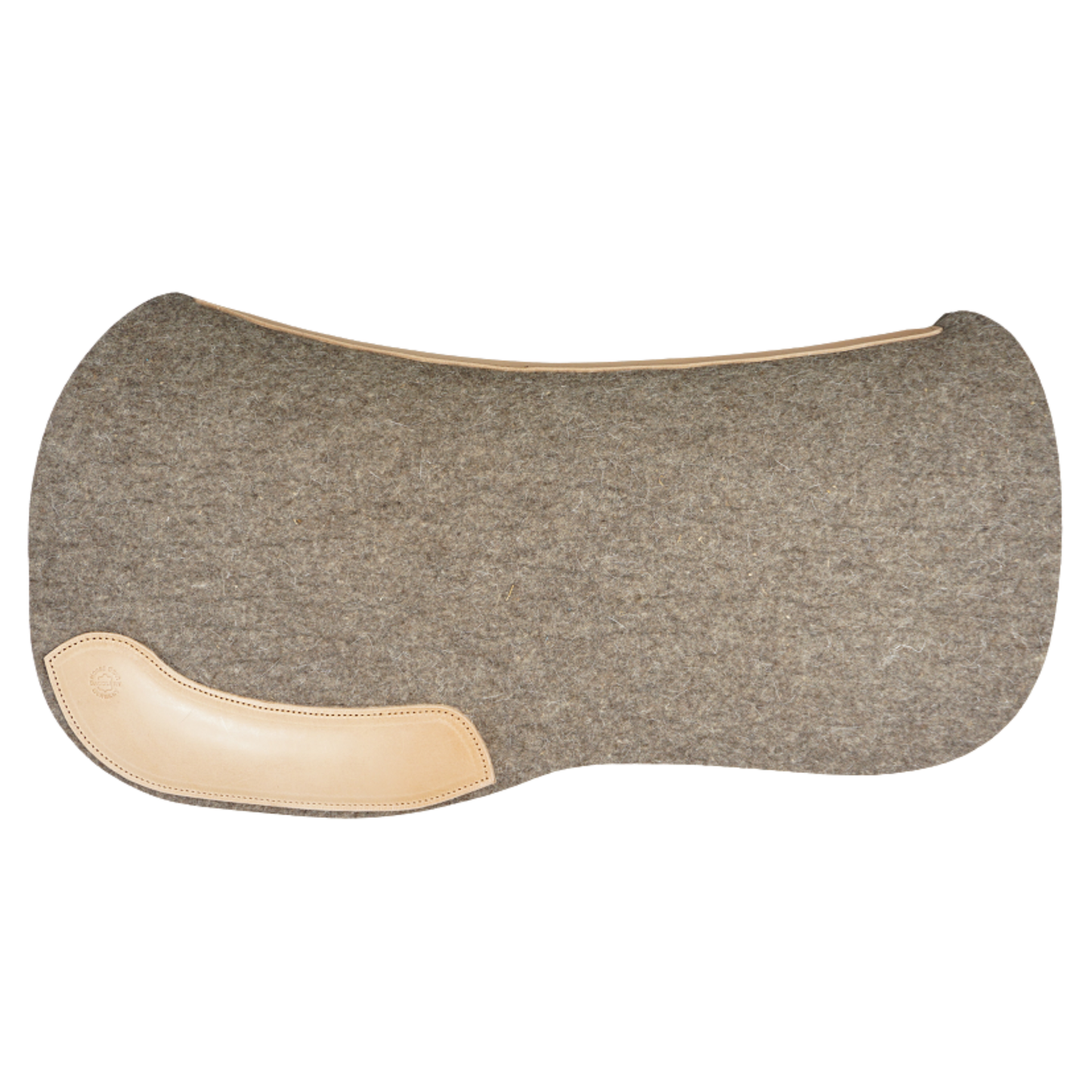 Wollfilzpad, Allround-Pad eckig, Grau