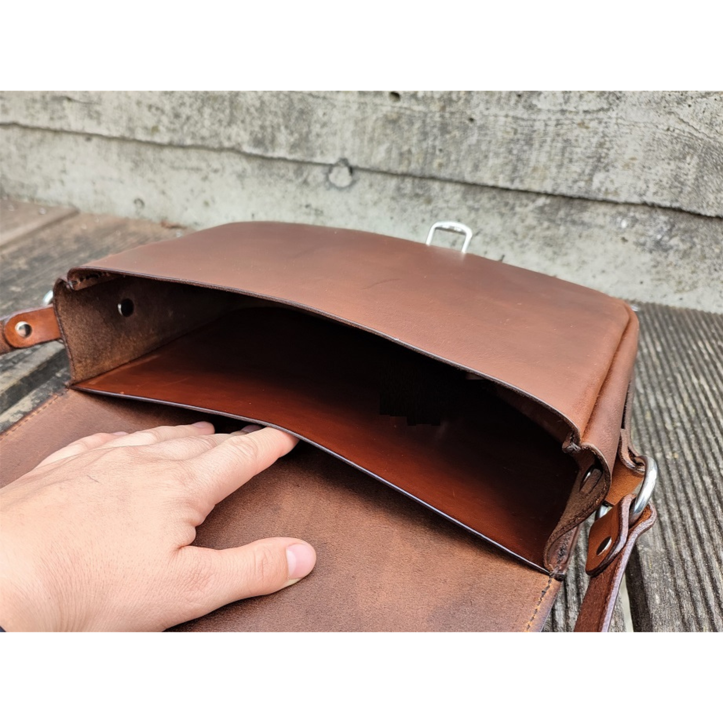 Ledertasche