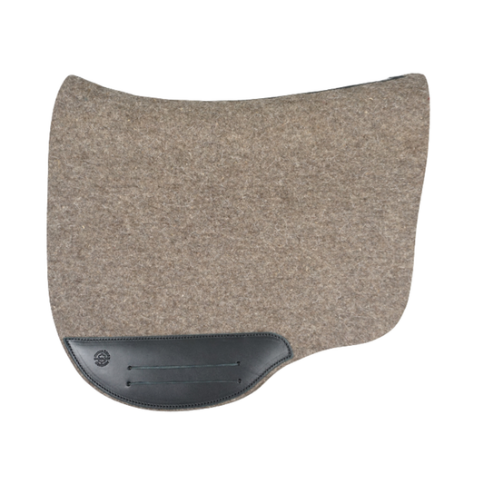 Schabracke Wollfilz, Grau